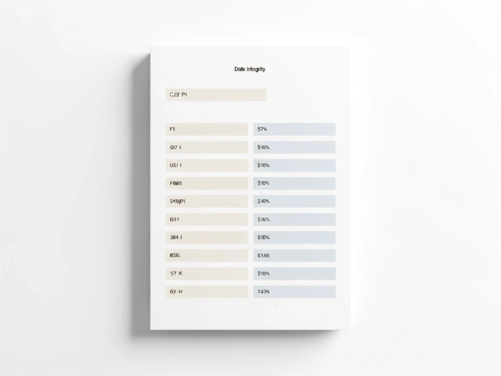 Data integrity visual